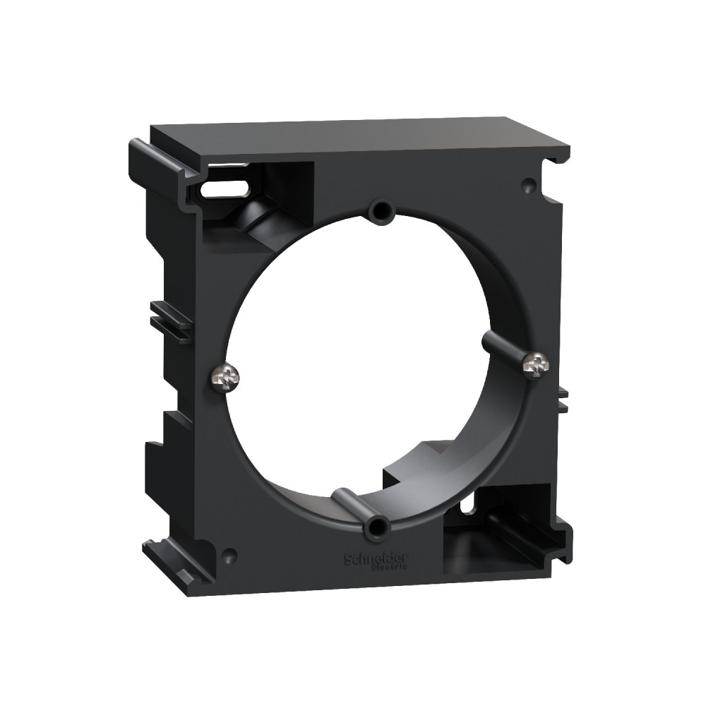 Коробка для накладной установки наборная Schneider Electric Sedna Design Черный SDD114902